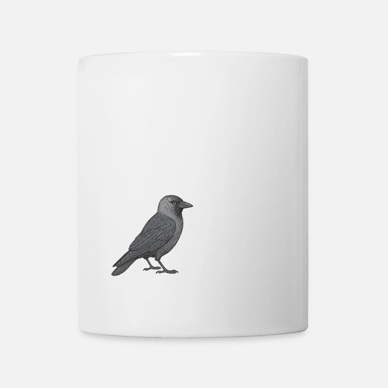 Kaukrähe Dohle - Tasse - Weiß