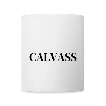 calvass - Mug blanc - blanc - Devant