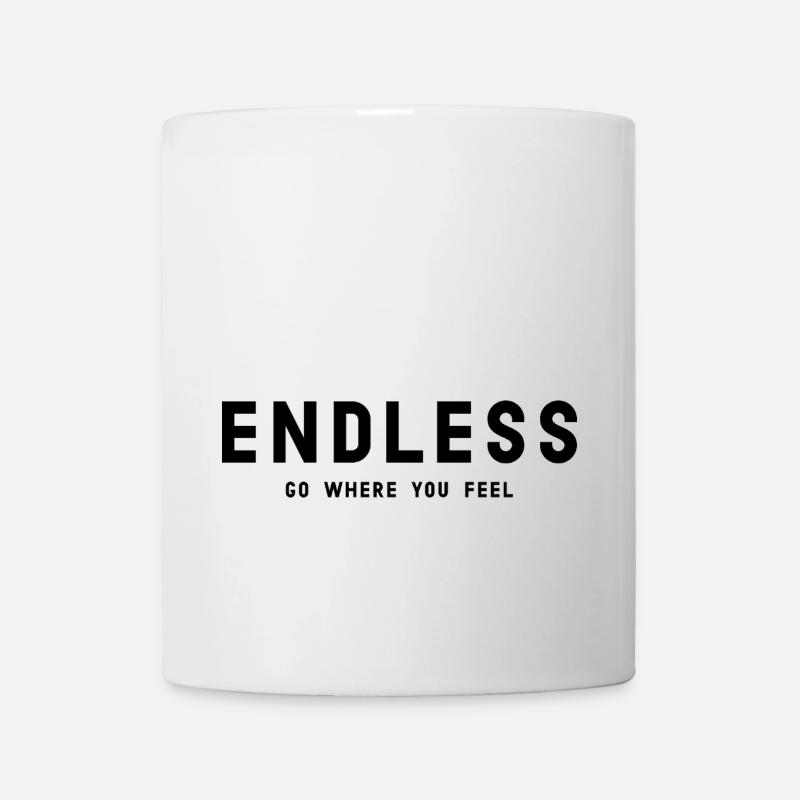 ENDLESS Go where you feel - Mug - white