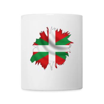 Baskische Design - Tasse - Weiß - Vorne