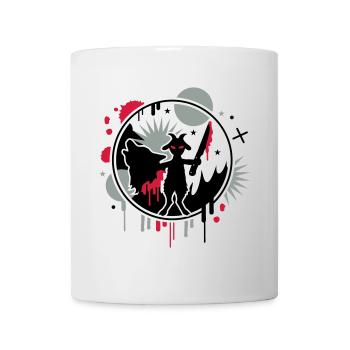 The wolf and the goat - Mug - white - Front