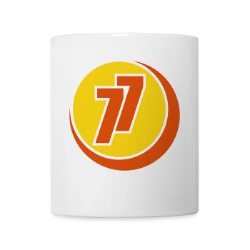 77 Kreise - Tasse - Weiß - Vorne