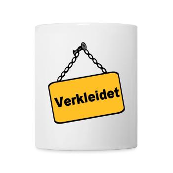 Party Shirt ,Feiern , Karneval, Verkleidet(25) - Tasse - Weiß - Vorne