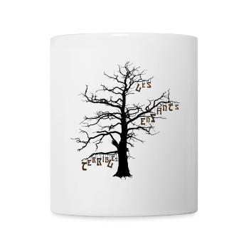 Débardeur femme Les Pendus!!! - Mug blanc - blanc - Devant
