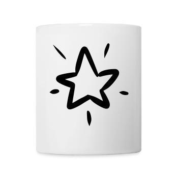 Sternen Solo - Tasse - Weiß - Vorne