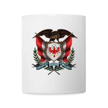 Tiroler Stolz – Dem Land Tirol die ewige Treue - Tasse - Weiß - Vorne