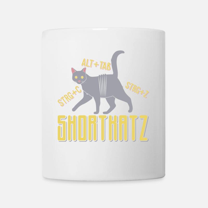 Katz court - Mug blanc - blanc