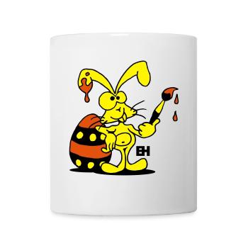 Osterhase - Tasse - Weiß - Vorne