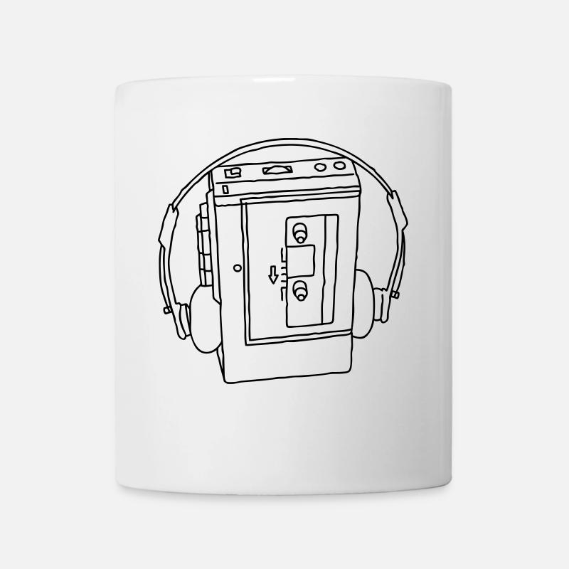 Baladeur WALKMAN - Mug blanc - blanc
