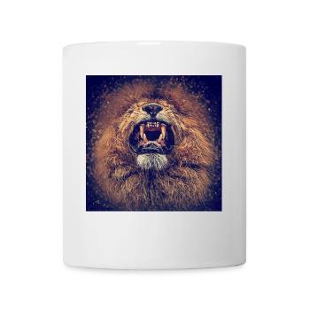 Löwe brüllt - Mug - white - Front