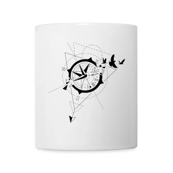 Kompass - Tasse - Weiß - Vorne