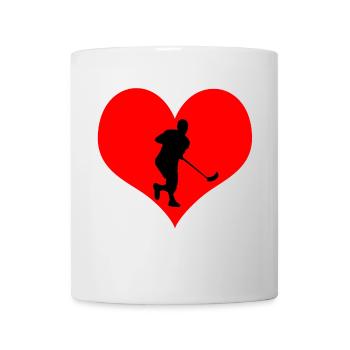 Floorball - Mug blanc - blanc - Devant
