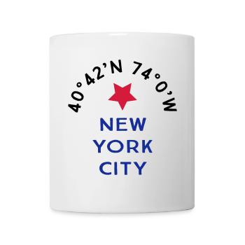 New York City - Tasse - Weiß - Vorne