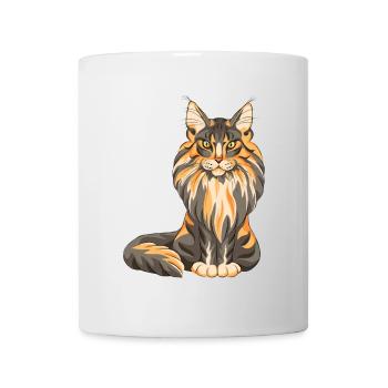 Maine Coon - Mug - white - Front