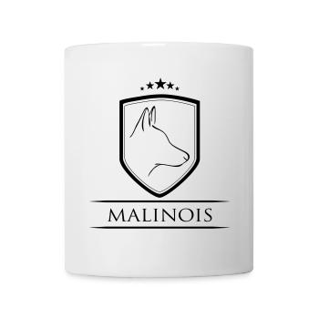 MALINOIS WAPPEN - Tasse - Weiß - Vorne