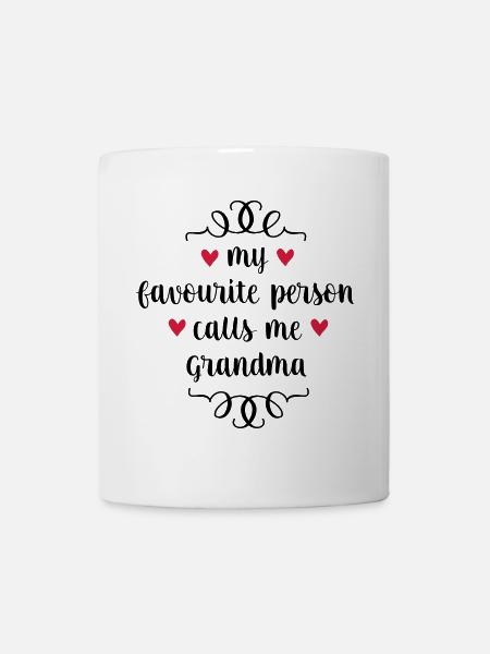 6061912 127585833 grandma - Tasse - Weiß