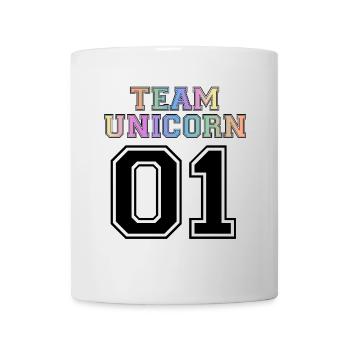 Team Unicorn 01 - black - Tasse - Weiß - Vorne