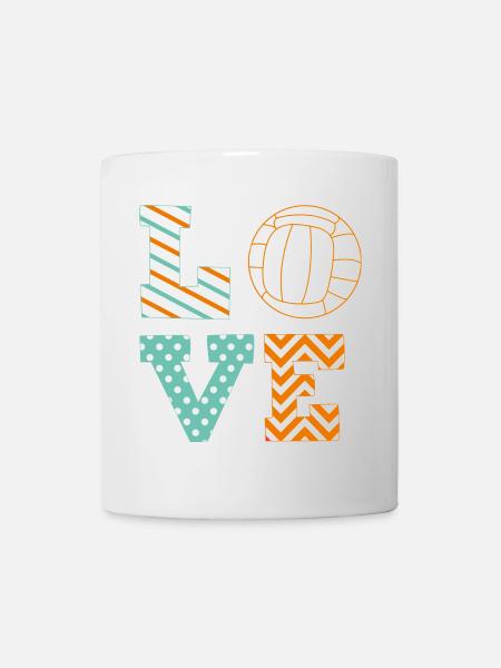 volley-ball - Mug blanc - blanc