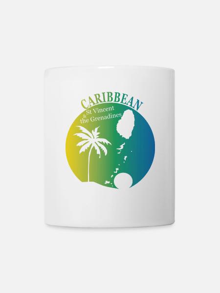 St VINCENT & LES GRENADINES - Mug blanc - blanc
