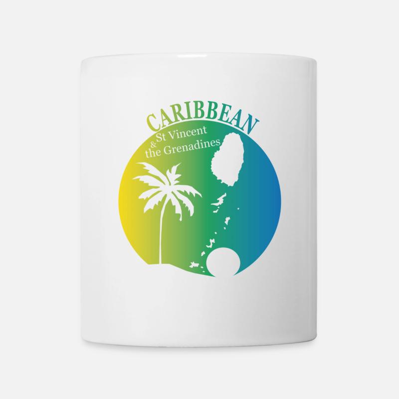 St VINCENT & LES GRENADINES - Mug blanc - blanc