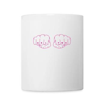 Girl Power Strong woman - Tasse - Weiß - Vorne