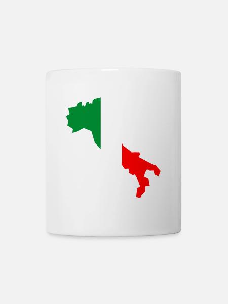Italie couleurs non dégradées - Mug blanc - blanc