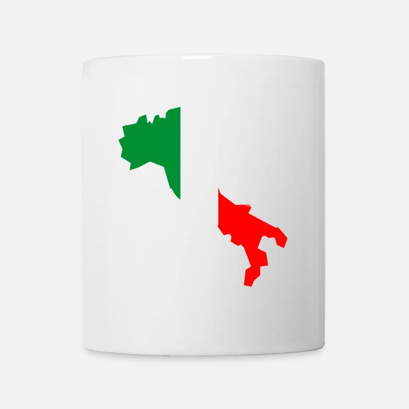 Italie couleurs non dégradées - Mug blanc - blanc
