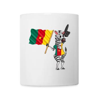 Kameruner Zebra - Tasse - Weiß - Vorne