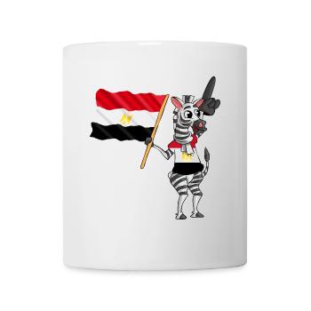 Egyptiens Zebra - Mug blanc - blanc - Devant