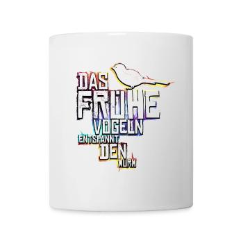 Farbiges Sexy Party Sprichwort Shirt - Tasse - Weiß - Vorne