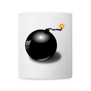 bomb - Mug - white - Front