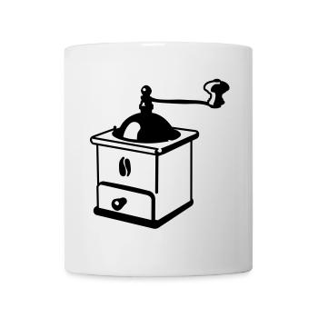 Kaffeemuehle - Tasse - Weiß - Vorne