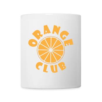 Orange Club - Mug - white - Front