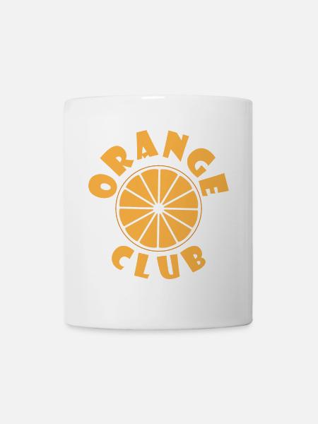 Orange Club - Mug blanc - blanc