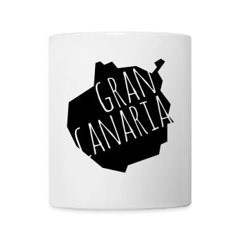 Gran Canaria - Tasse - Weiß - Vorne