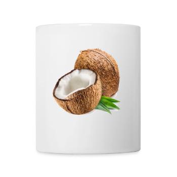 kokosnuss - Tasse - Weiß - Vorne