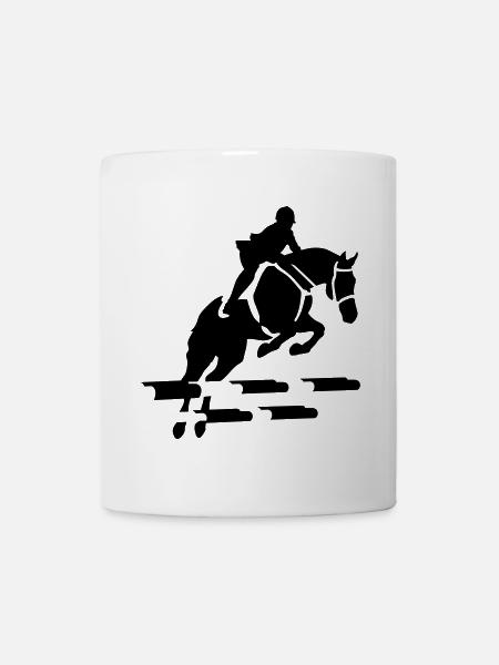 Reiter - Tasse - Weiß