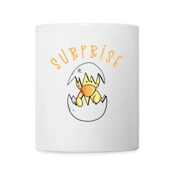 Surprise I chick egg I pregnancy gift - Mug - white - Front