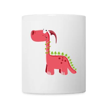 The sweet Christmas Dino - Christmas - Gift - Mug - white - Front