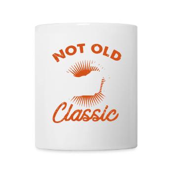 Chemise de grand-père de moto - Mug blanc - blanc - Devant