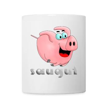 Aspiration - truie - porcelets - Mug blanc - blanc - Devant