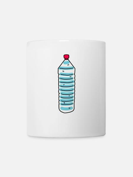 Bouteille - Mug blanc - blanc