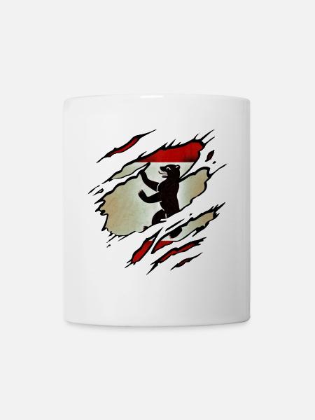Berlin Zerrissen - Berlin - Tasse - Weiß