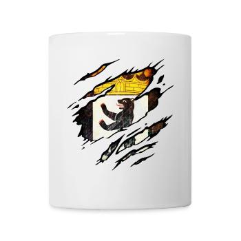 Berlin - Berlin Zerrissen - Tasse - Weiß - Vorne