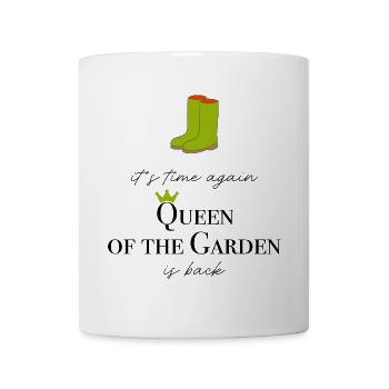 Garten - Tasse - Weiß - Vorne