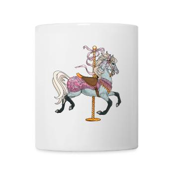 Carousel Horse - Mug - white - Front