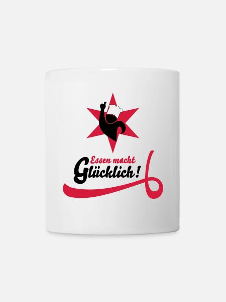manger - Mug blanc - blanc