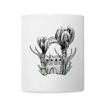 Garden Flower Castle - Mug blanc - blanc - Devant