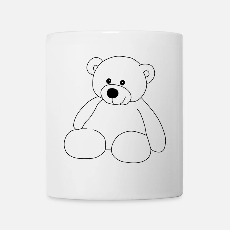 Teddy - Mug blanc - blanc