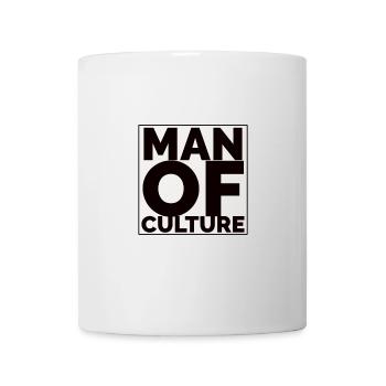 Mann der Kultur - Tasse - Weiß - Vorne